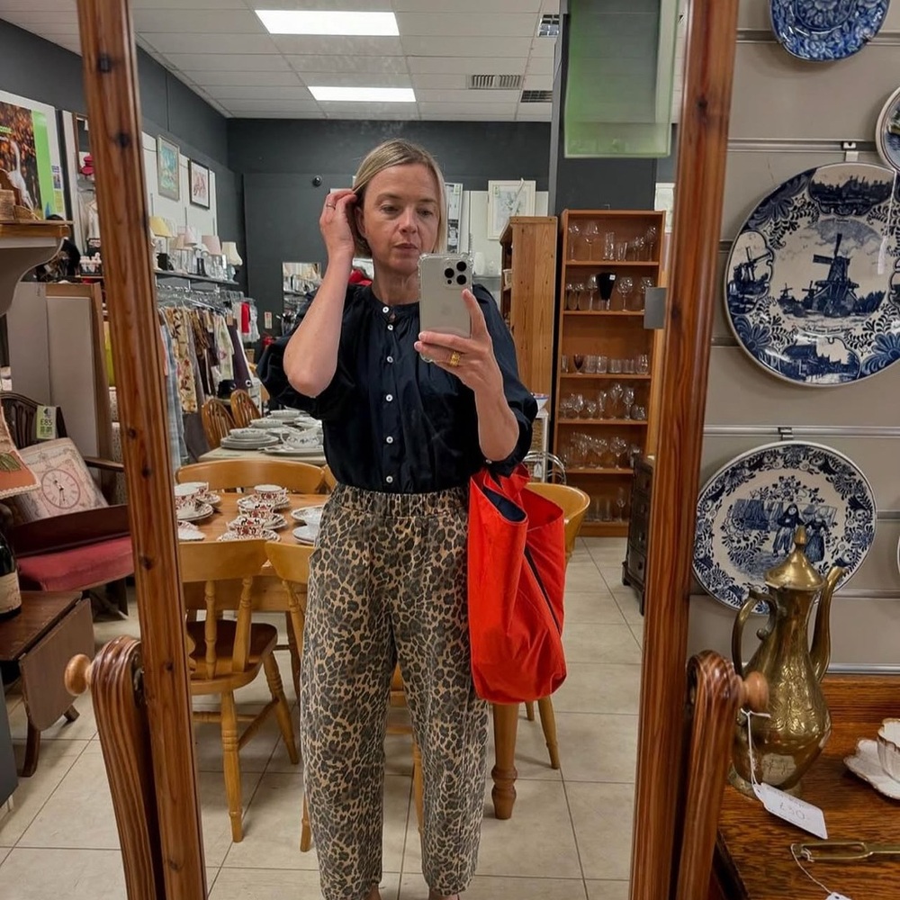 Le Bon Shoppe Arc Pants - Leopard Print